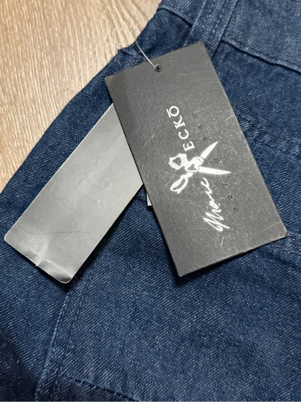 Marc Ecko Cut & Sew Indigo Cargo Denim Pants